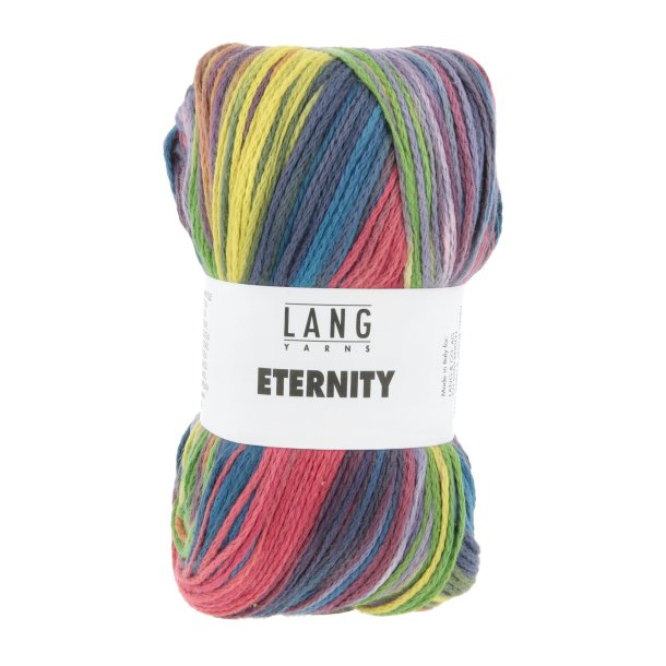 Lang Yarns - Eternity Fv. 07 Salmon/Gul/Bl�/R�d Multi