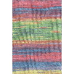 Lang Yarns - Eternity Fv. 07 Salmon/Gul/Bl�/R�d Multi