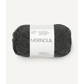 Sandnes - Merino Ull Fv. 1065 Charcoal Melange