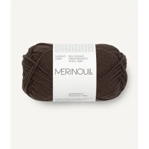 Sandnes - Merino Ull Fv. 3081 Dark Brown