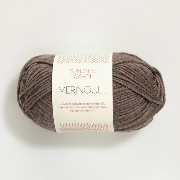 Sandnes - Merino Ull Fv. 3161 Mellem Brun