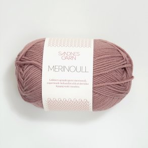 Sandnes - Merino Ull Farve 4042 Gammel Rosa