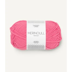 Sandnes - Merino Ull Farve 4315 Bubblegum Pink