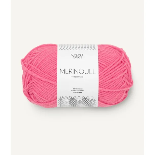 Sandnes - Merino Ull Fv. 4315 Bubblegum Pink