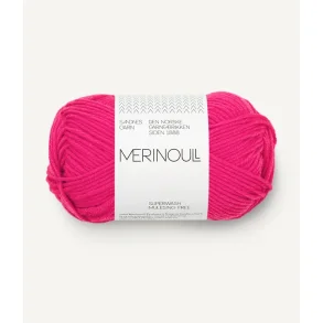 Sandnes - Merinoull Fv. 4518 Hot Pink