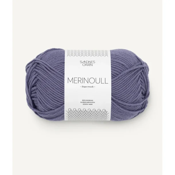 Sandnes - Merino Ull Farve 5252 Lilla Skumring