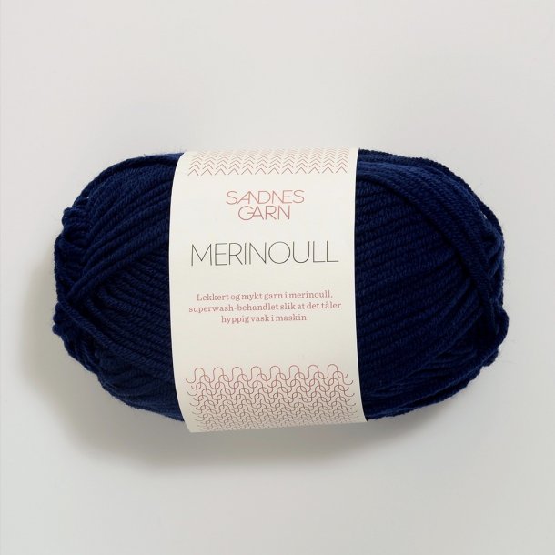 Sandnes - Merino Ull Fv. 5575 Marine Bl