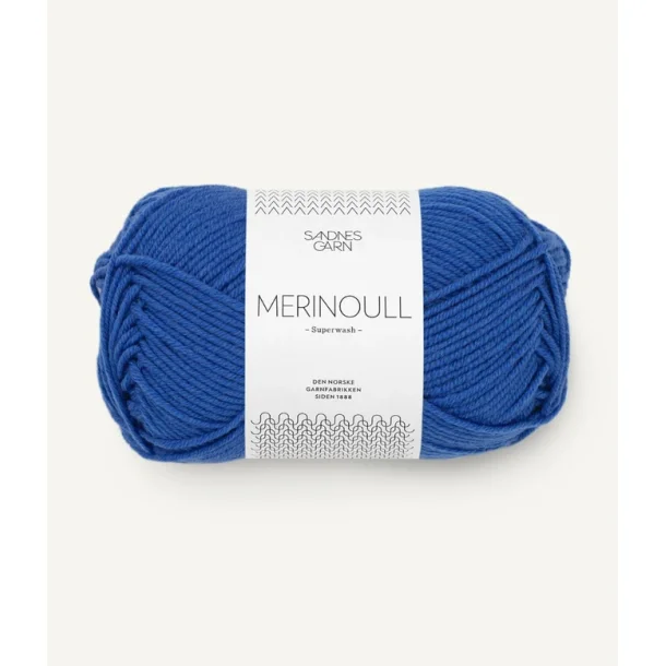 Sandnes - Merino Ull Fv. 5845 Dazzling Blue. 