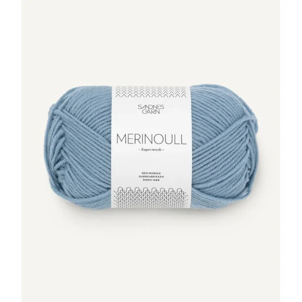 Sandnes - Merino Ull Fv. 6032 Bl Hortensia. 