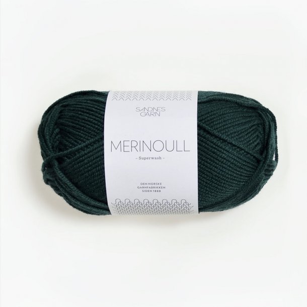 Sandnes - Merino Ull Farve 7272 Dyb Petrol