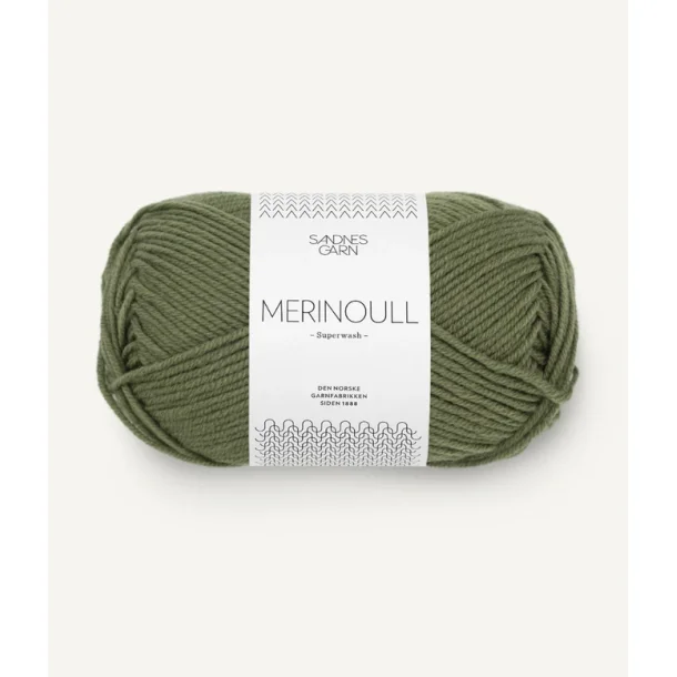 Sandnes - Merino Ull Fv. 9062 Olivengrn. 