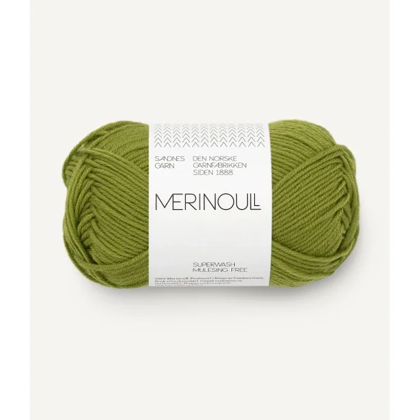  Sandnes - Merino Ull Fv. 9564 Matcha. 