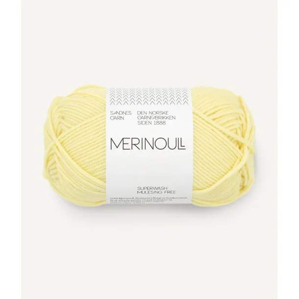 Sandnes - Merinoull Fv. 9602 Lemonade
