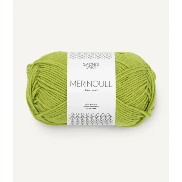 Sandnes - Merino Ull Farve 9825 Sunny Lime