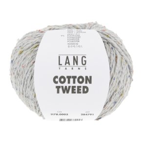 Lang Yarns - Cotton Tweed Fv. 03 Lys Gr�