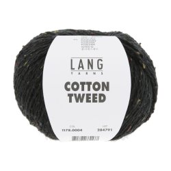 Lang Yarns - Cotton Tweed Fv. 04 Sort