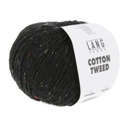 Lang Yarns - Cotton Tweed Fv. 04 Sort