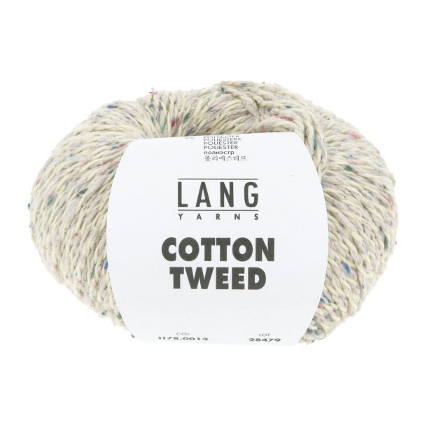 Lang Yarns - Cotton Tweed Fv. 13 Baby Yellow
