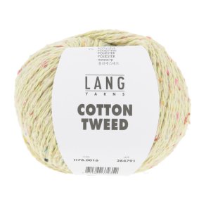Lang Yarns - Cotton Tweed Fv. 16 Lys gr�n