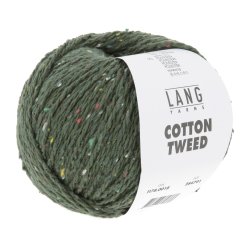 Lang Yarns - Cotton Tweed Fv. 18 M�rk Gr�n