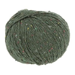 Lang Yarns - Cotton Tweed Fv. 18 M�rk Gr�n