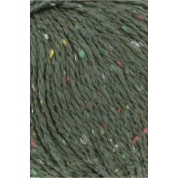 Lang Yarns - Cotton Tweed Fv. 18 M�rk Gr�n