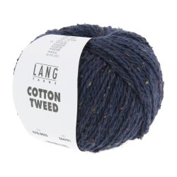 Lang Yarns - Cotton Tweed Fv. 25 Navy