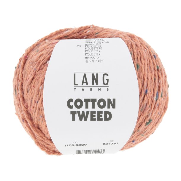 Lang Yarns - Cotton Tweed Fv. 29 Melon