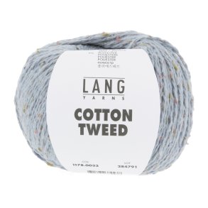 Lang Yarns - Cotton Tweed Fv. 33 Lys Jeans