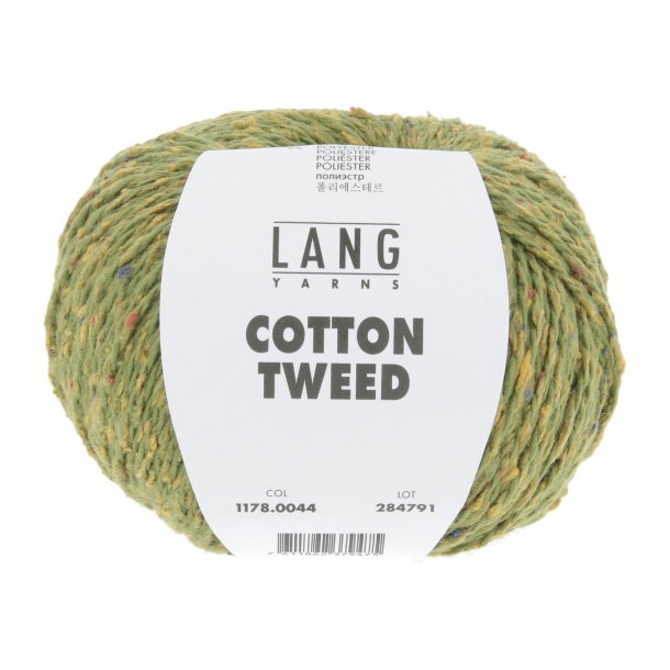 Lang Yarns - Cotton Tweed Fv. 44 Lime