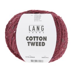 Lang Yarns - Cotton Tweed Fv. 64 Bordeaux