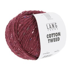 Lang Yarns - Cotton Tweed Fv. 64 Bordeaux