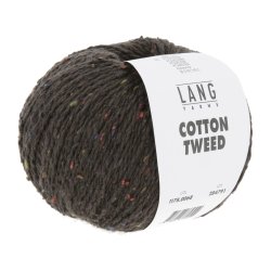 Lang Yarns - Cotton Tweed Fv. 68 M�rk Brun