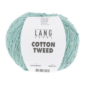 Lang Yarns - Cotton Tweed Fv. 79 Turkis