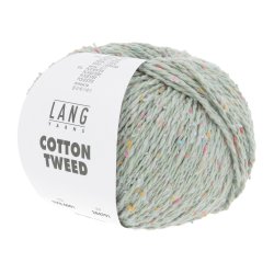Lang Yarns - Cotton Tweed Fv. 91 Pastel Gr�n