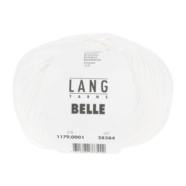 Lang Yarns - Belle Fv. 01 Hvid