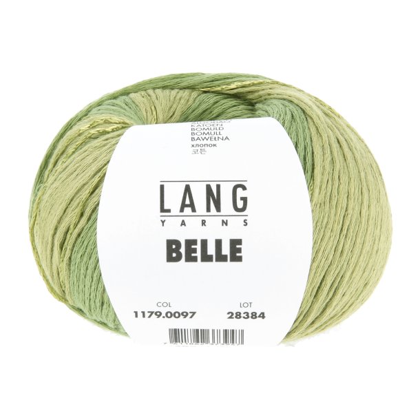 Lang Yarns - Belle Fv. 97 Lys Oliven