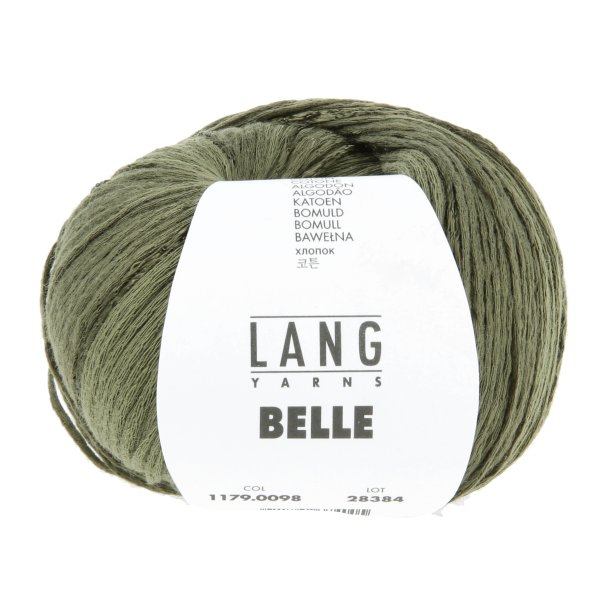 Lang Yarns - Belle Fv. 98 M�rk Oliven