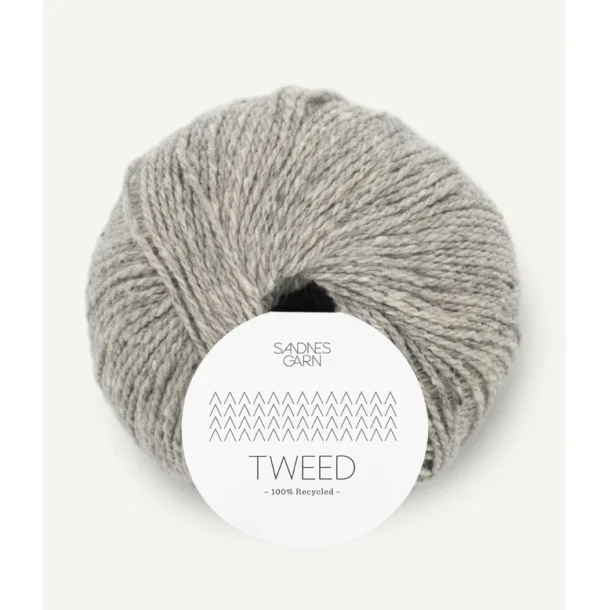 Sandnes - Tweed Recycled Fv. 1085 Lys Gr