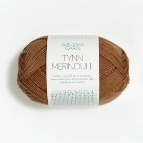 Sandnes - Tynn Merinoull Farve 2336 Mrk Karry