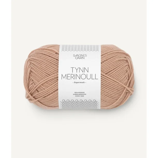 Sandnes - Tynn Merinoull Farve 3031 Beige  