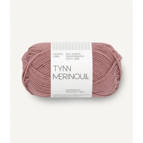 Sandnes - Tynn Merinoull Fv. 4032 Misty Rose
