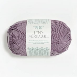 Sandnes - Tynn Merinoull Farve. 4631 Lys Syren