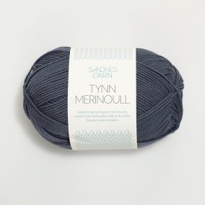 Sandnes - Tynn Merinoull Fv. 6071 Gr Bl