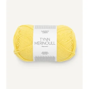 Sandnes - Tynn Merinoull Farve 9004 Lemon