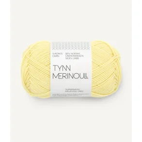 Sandnes - Tynn Merinoull Fv. 9602 Lemonade