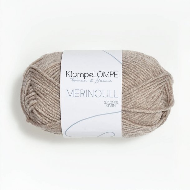 KlompeLOMPE - Merinould Fv. 2650 Beige Meleret