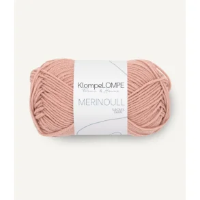 KlompeLOMPE - Merinoull Fv. 3332 Pudder Brun 