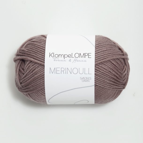 KlompeLOMPE - Merinould Farve 4331 Duset lilla