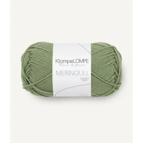 KlompeLOMPE - Merinoull Fv. 9052 Mrk Puddergrn